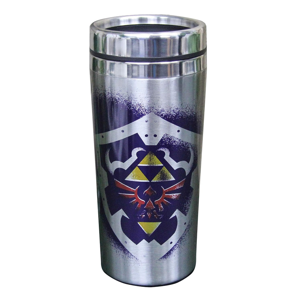 The Legend of Zelda Hylian Shield Travel Mug - Flex Gamingproduct_type