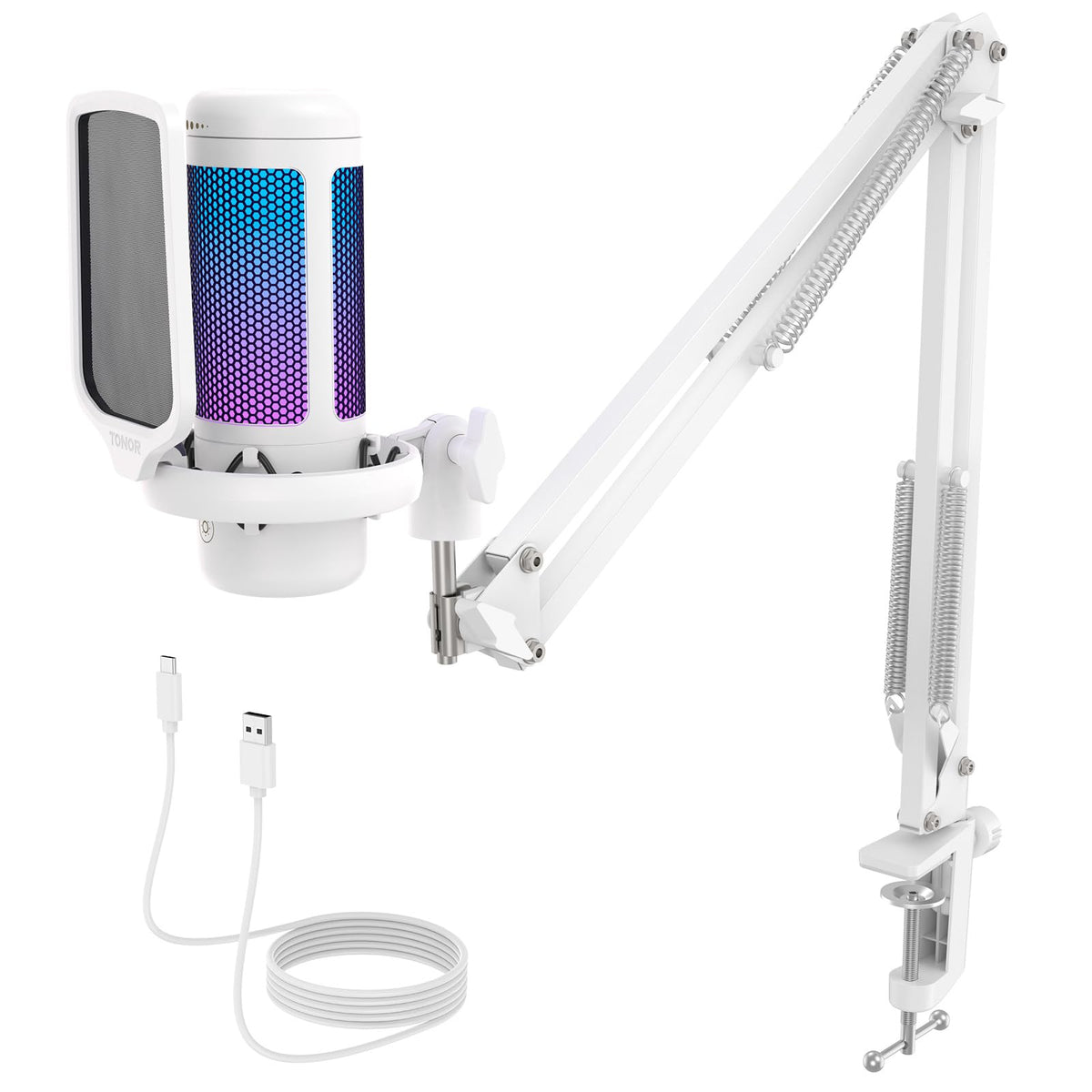 TONOR TC310+ RGB Gaming Microphone Set – 3 Styles & 3 Colors - Flex Gamingproduct_type