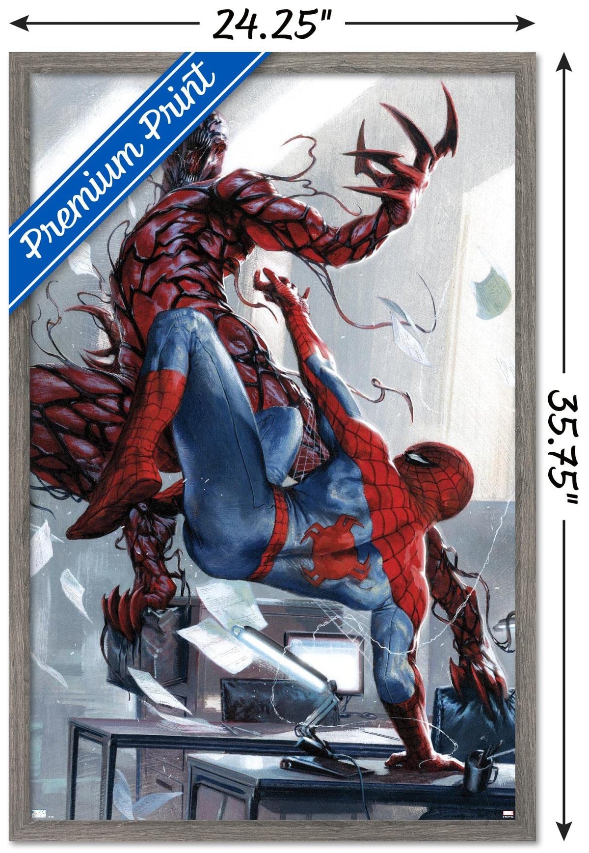 Trends International Carnage vs Spider-Man Wall Poster - Flex Gamingproduct_type