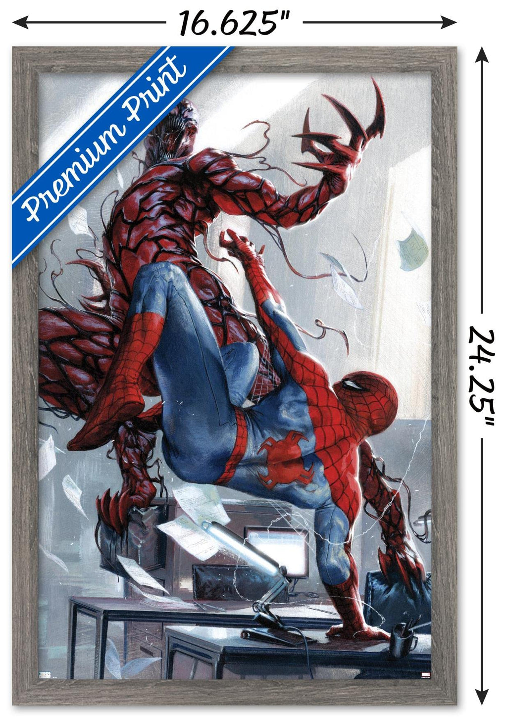 Trends International Carnage vs Spider-Man Wall Poster - Flex Gamingproduct_type