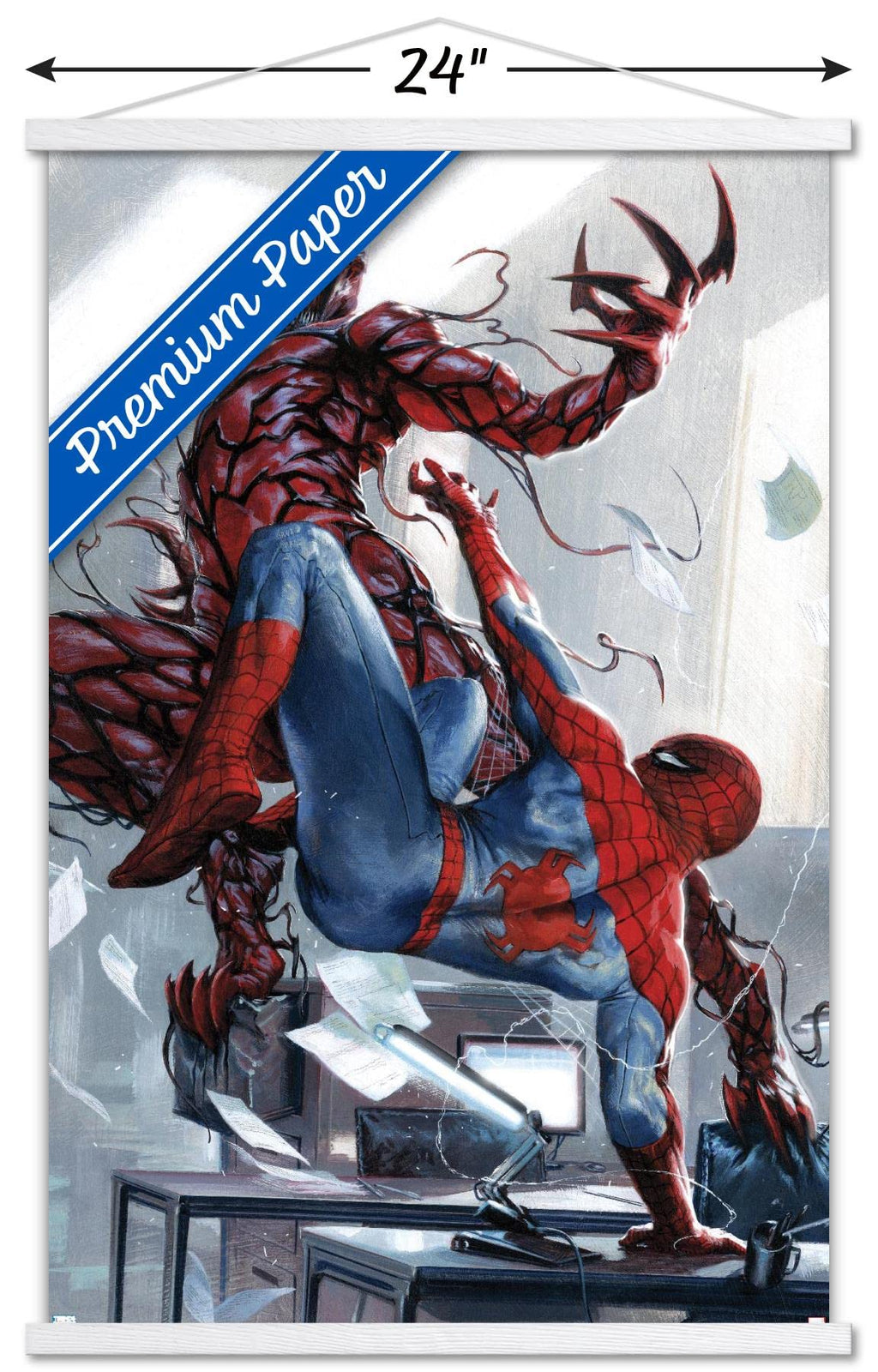 Trends International Carnage vs Spider-Man Wall Poster - Flex Gamingproduct_type