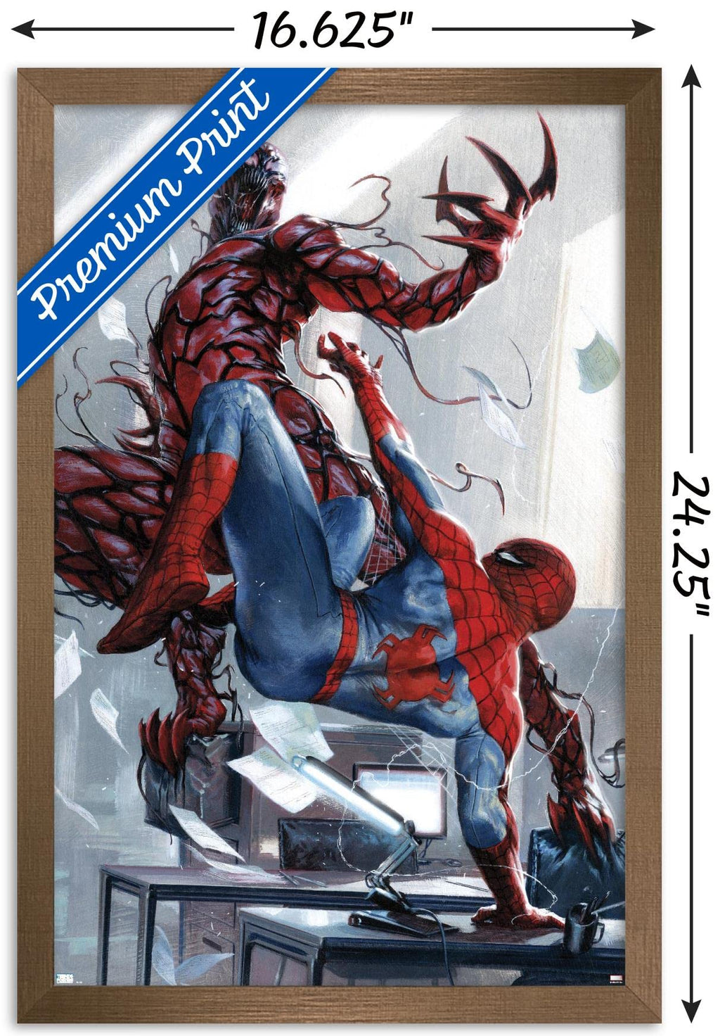 Trends International Carnage vs Spider-Man Wall Poster - Flex Gamingproduct_type