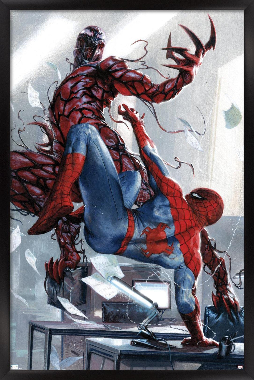 Trends International Carnage vs Spider-Man Wall Poster - Flex Gamingproduct_type