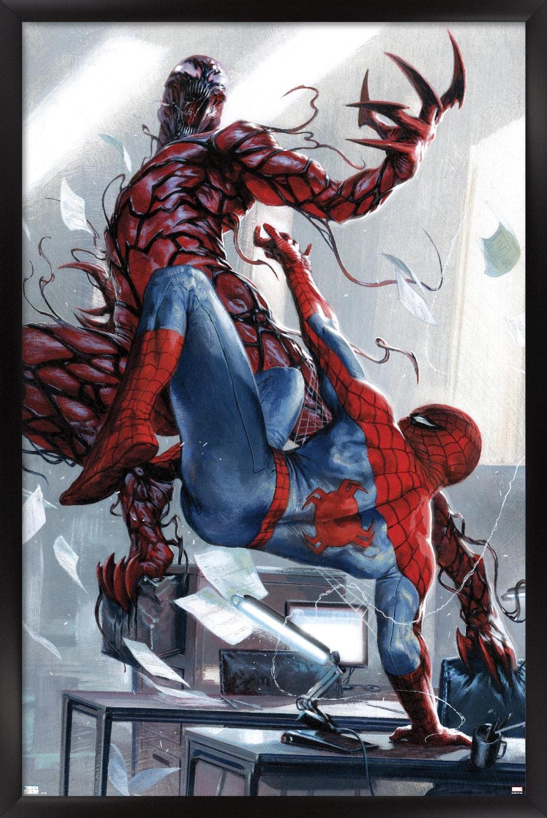 Trends International Carnage vs Spider-Man Wall Poster - Flex Gamingproduct_type