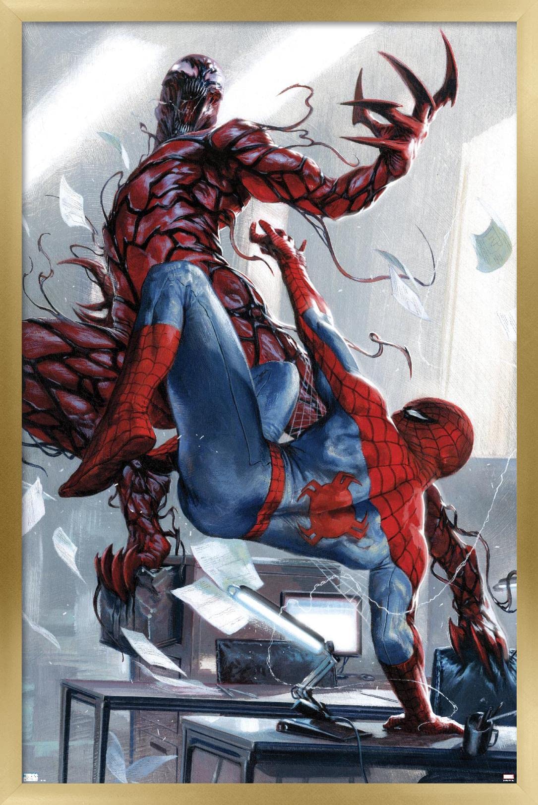 Trends International Carnage vs Spider-Man Wall Poster - Flex Gamingproduct_type