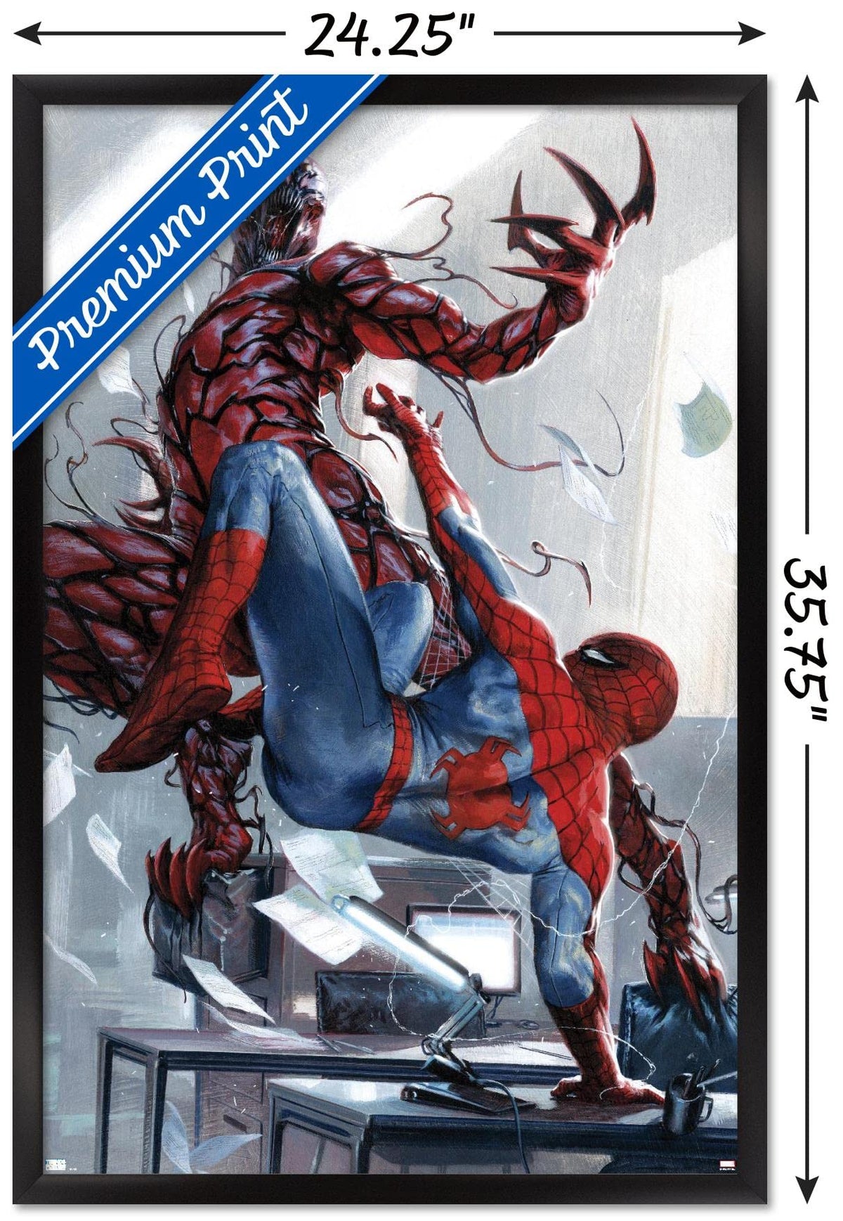 Trends International Carnage vs Spider-Man Wall Poster - Flex Gamingproduct_type