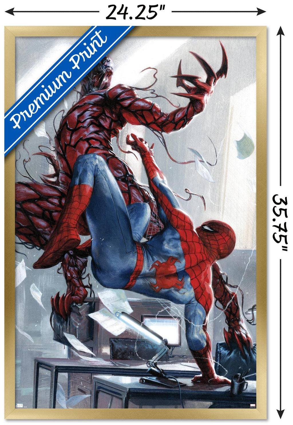 Trends International Carnage vs Spider-Man Wall Poster - Flex Gamingproduct_type