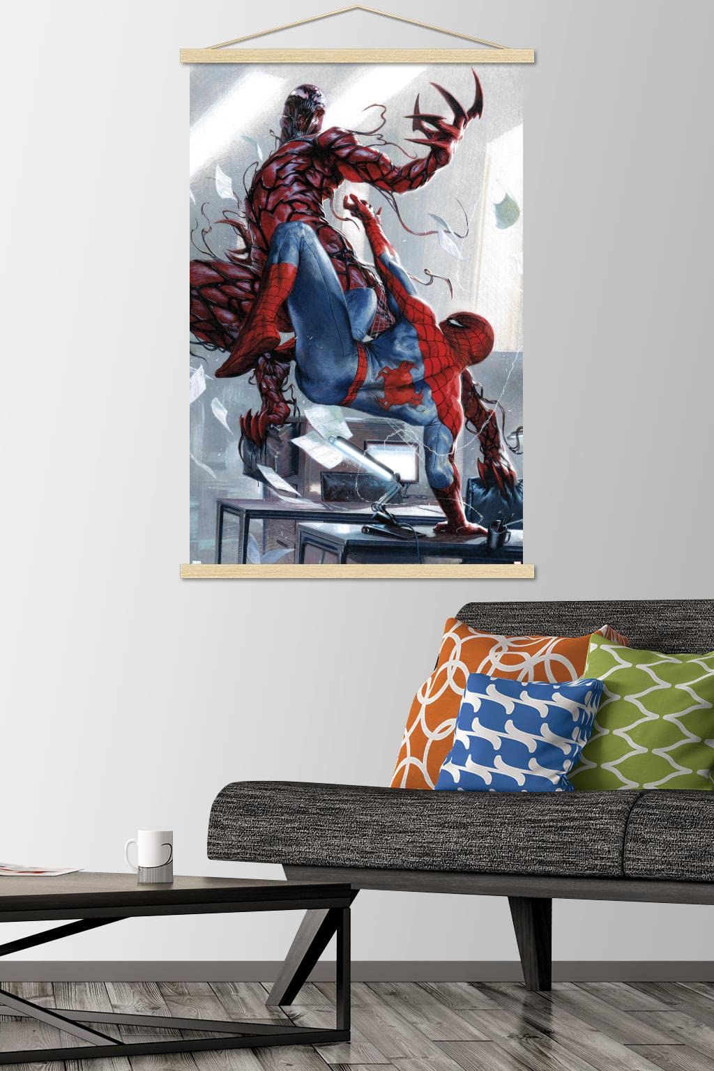 Trends International Carnage vs Spider-Man Wall Poster - Flex Gamingproduct_type