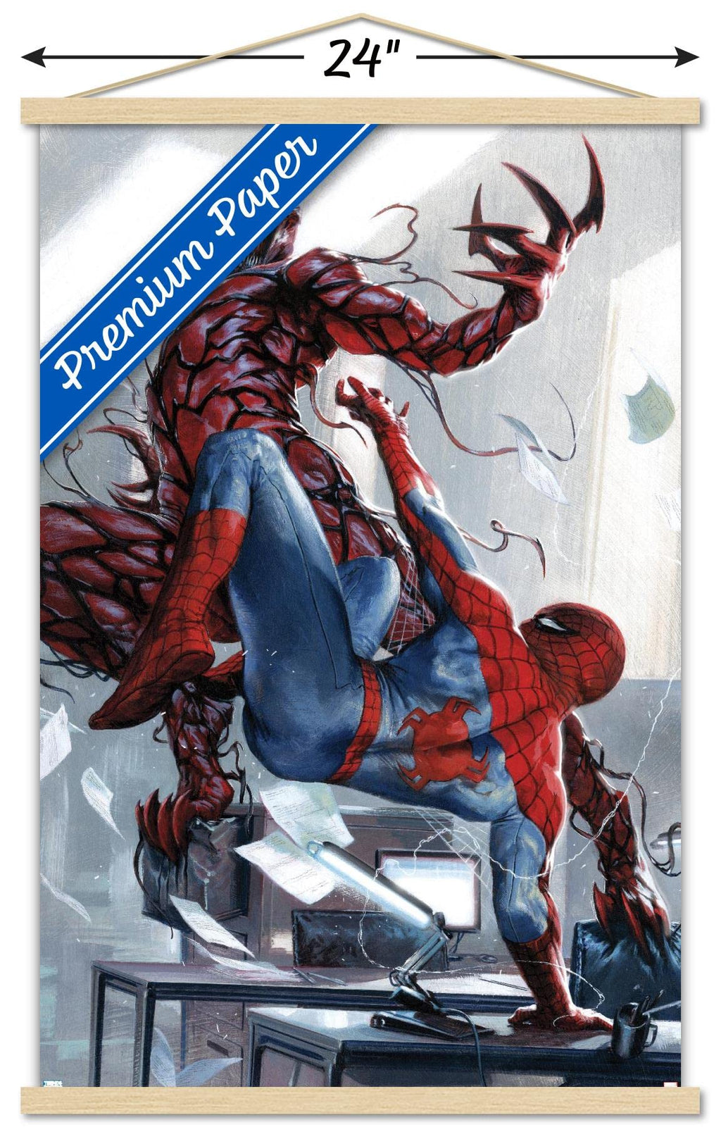 Trends International Carnage vs Spider-Man Wall Poster - Flex Gamingproduct_type