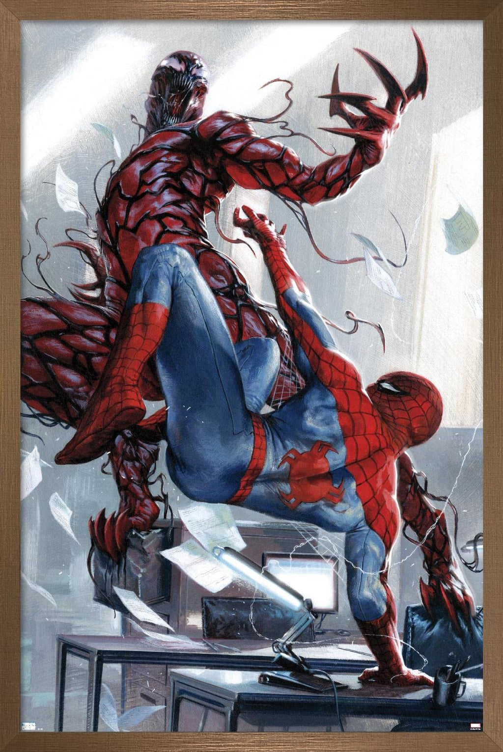 Trends International Carnage vs Spider-Man Wall Poster - Flex Gamingproduct_type