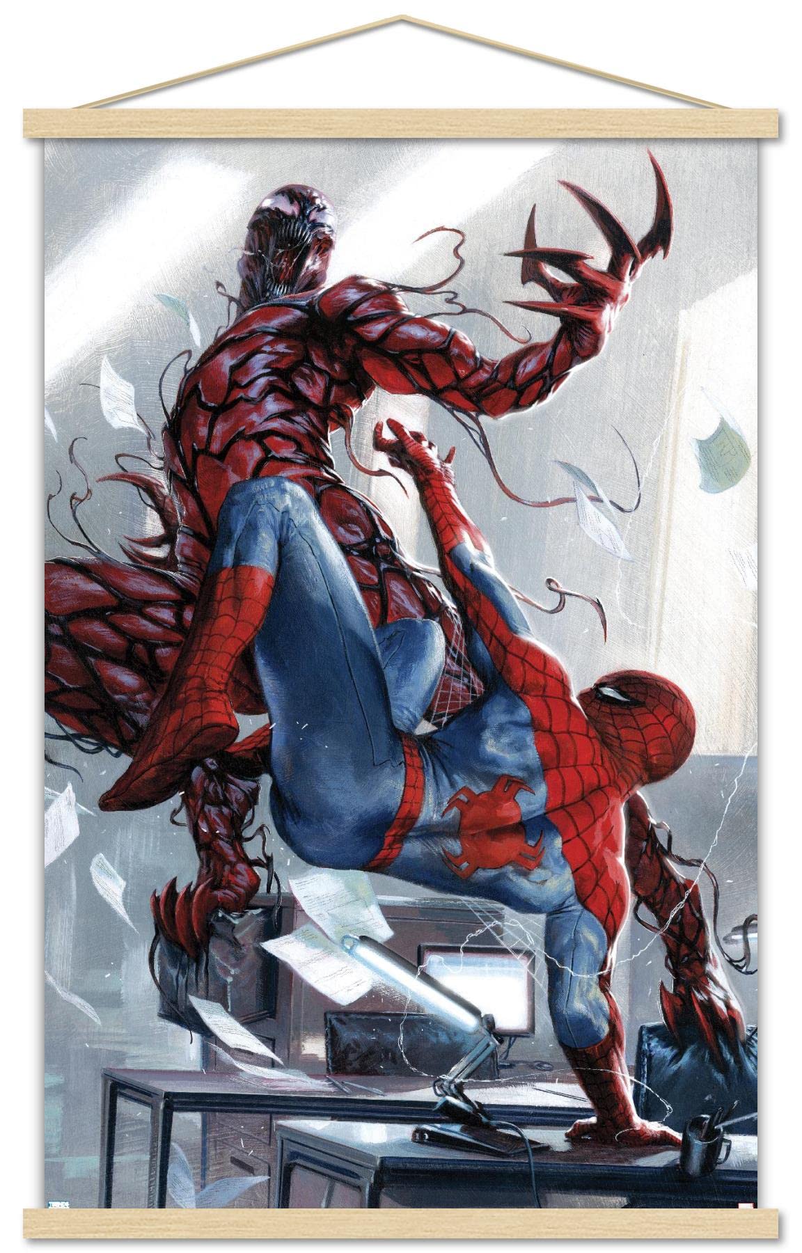 Trends International Carnage vs Spider-Man Wall Poster - Flex Gamingproduct_type