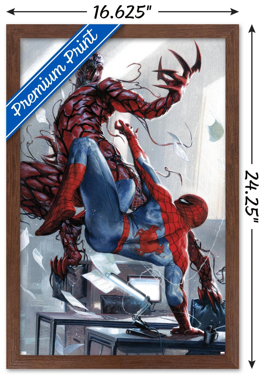 Trends International Carnage vs Spider-Man Wall Poster - Flex Gamingproduct_type