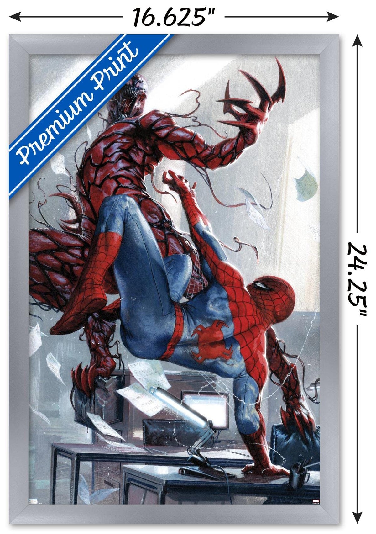 Trends International Carnage vs Spider-Man Wall Poster - Flex Gamingproduct_type