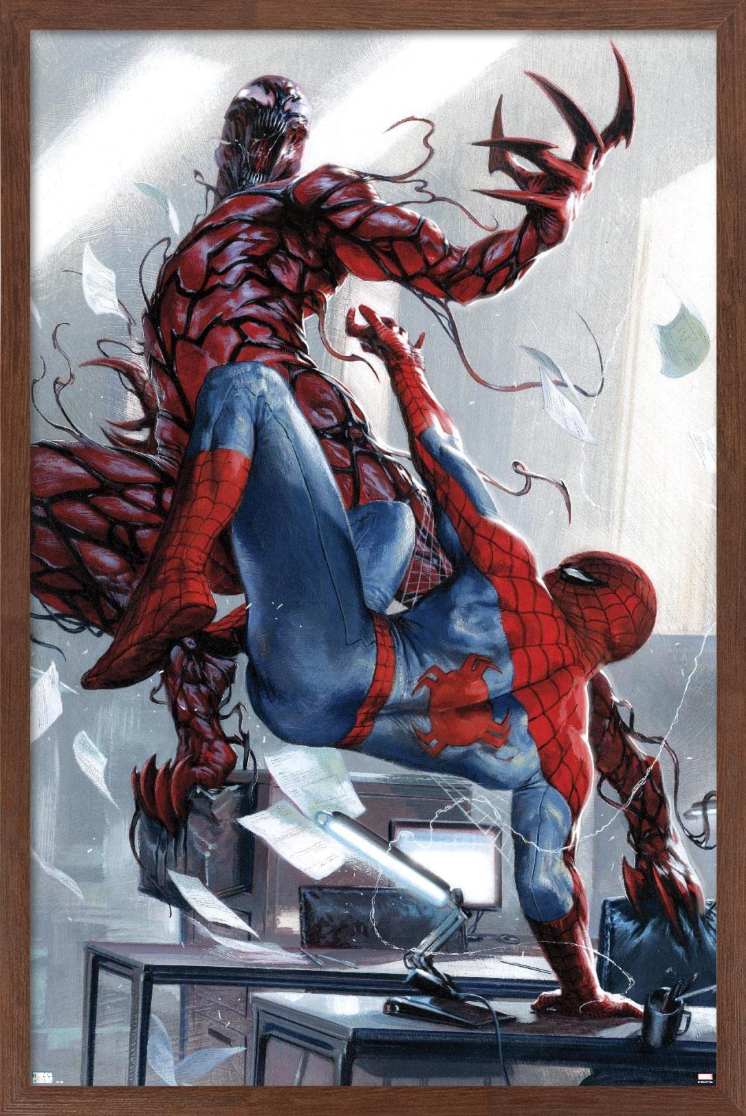 Trends International Carnage vs Spider-Man Wall Poster - Flex Gamingproduct_type