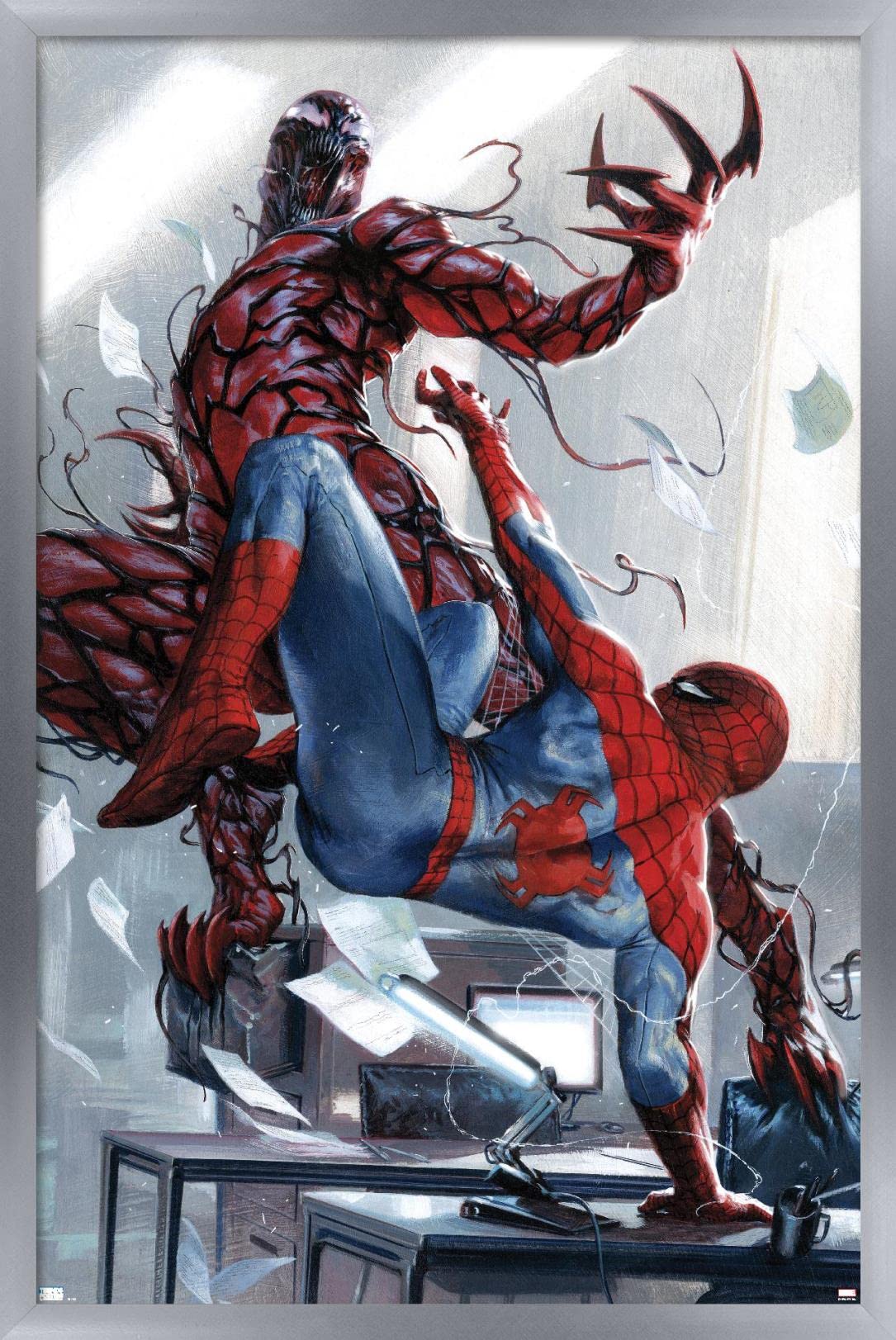 Trends International Carnage vs Spider-Man Wall Poster - Flex Gamingproduct_type
