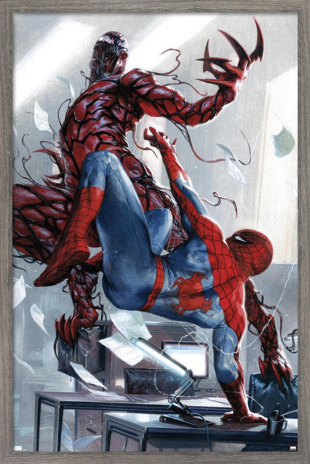 Trends International Carnage vs Spider-Man Wall Poster - Flex Gamingproduct_type