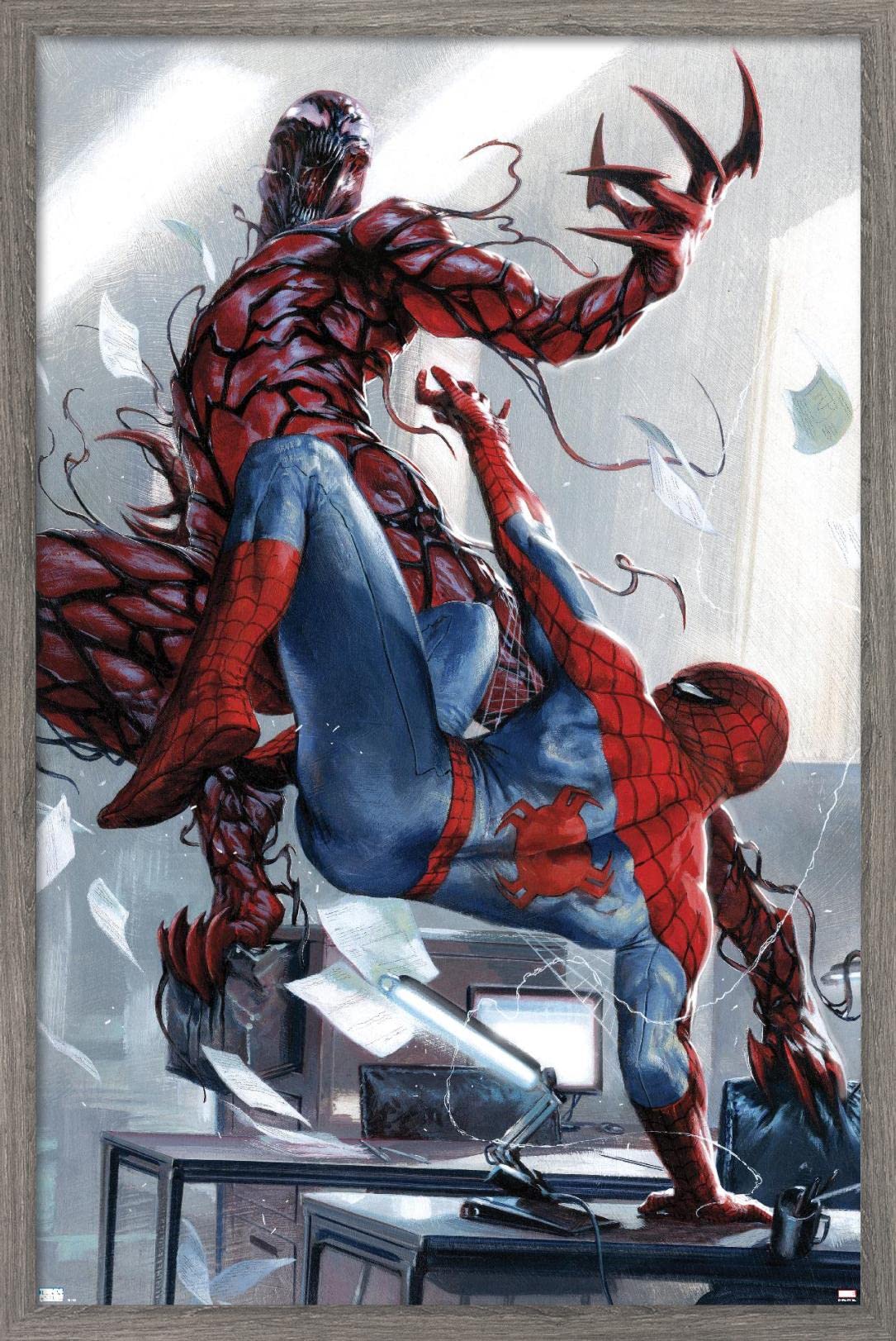 Trends International Carnage vs Spider-Man Wall Poster - Flex Gamingproduct_type