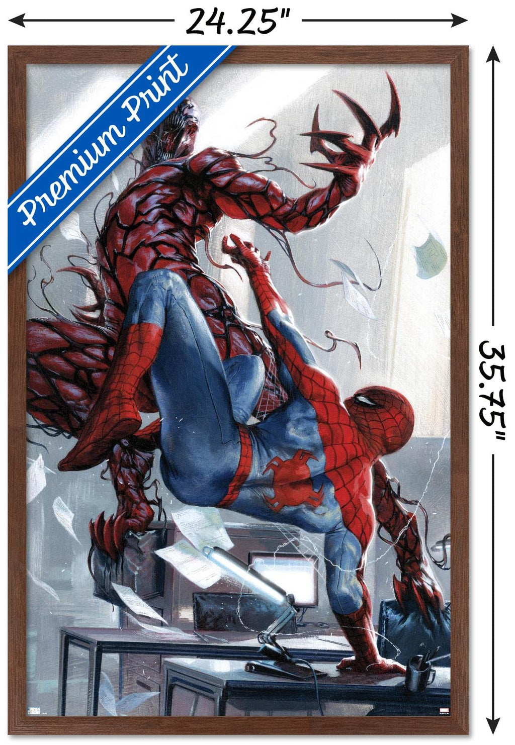 Trends International Carnage vs Spider-Man Wall Poster - Flex Gamingproduct_type