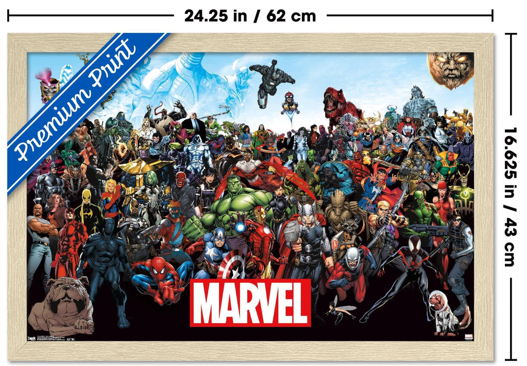 Trends International Marvel Comics The Lineup Wall Poster - Flex Gamingproduct_type