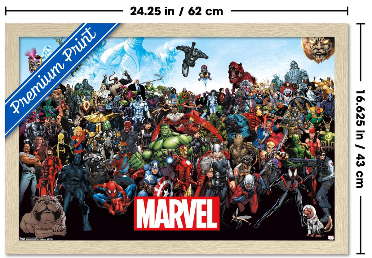 Trends International Marvel Comics The Lineup Wall Poster - Flex Gamingproduct_type