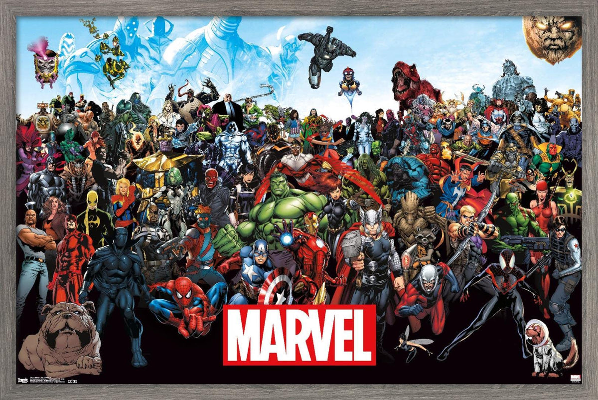 Trends International Marvel Comics The Lineup Wall Poster - Flex Gamingproduct_type