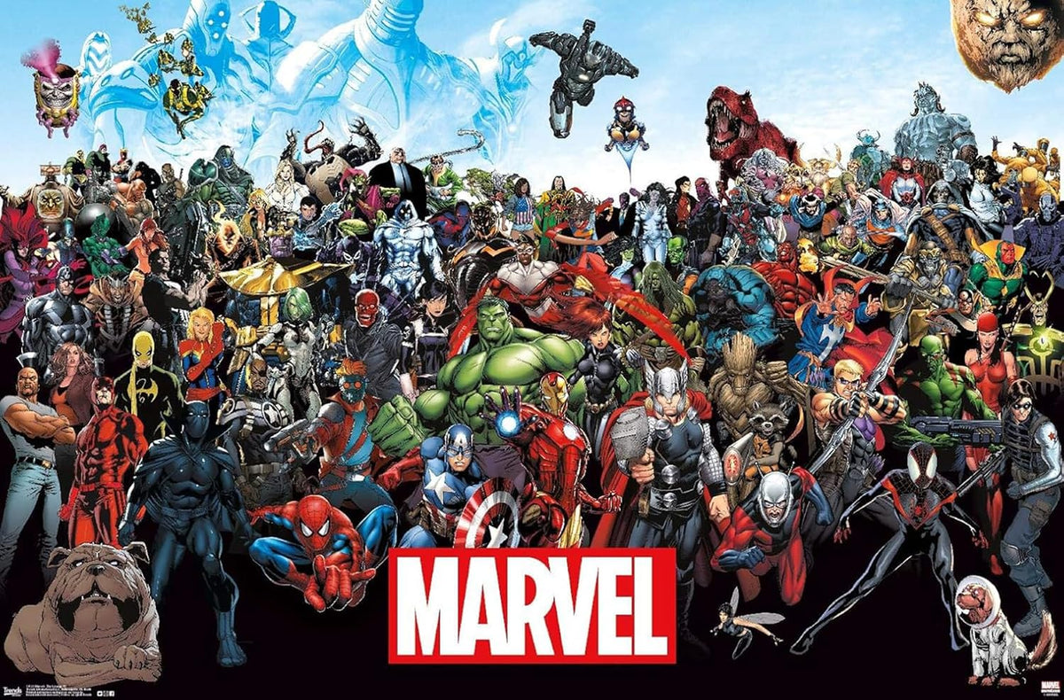 Trends International Marvel Comics The Lineup Wall Poster - Flex Gamingproduct_type