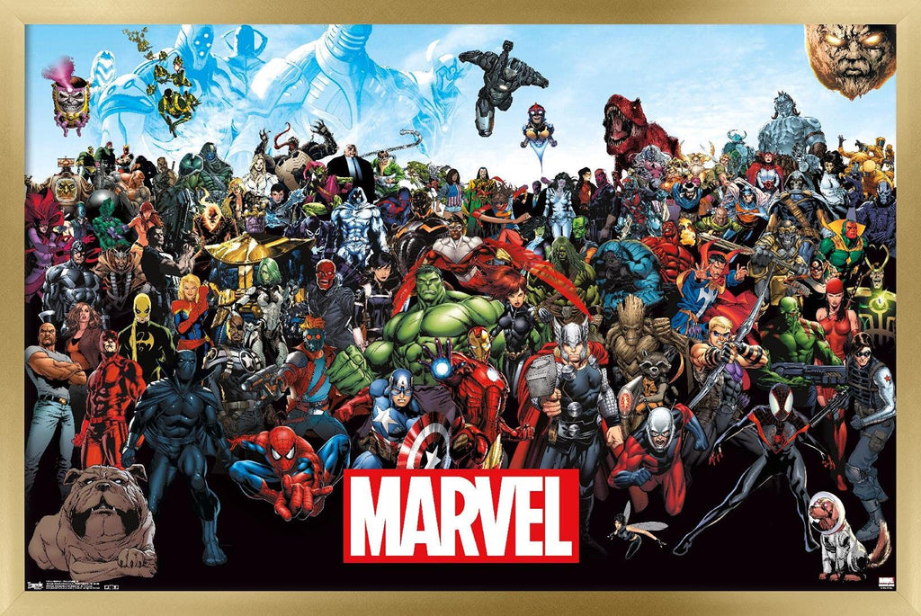 Trends International Marvel Comics The Lineup Wall Poster - Flex Gamingproduct_type