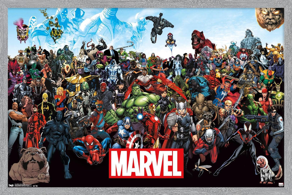Trends International Marvel Comics The Lineup Wall Poster - Flex Gamingproduct_type