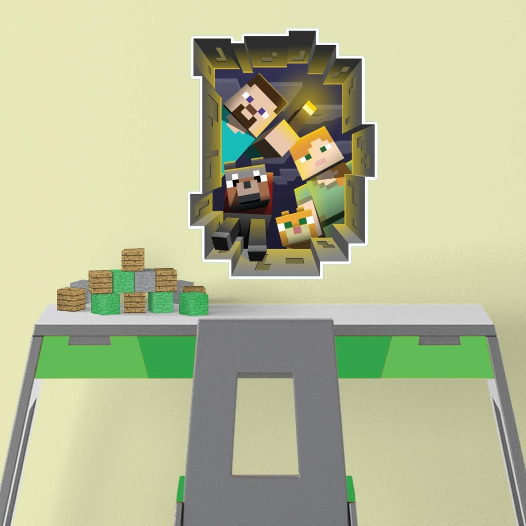 Trends International Minecraft Caved In Wall Decal - Flex Gamingproduct_type