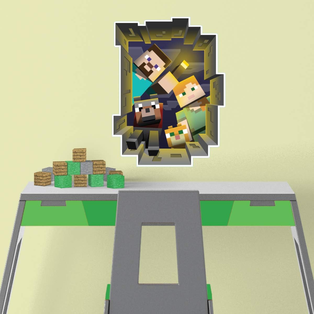 Trends International Minecraft Caved In Wall Decal - Flex Gamingproduct_type