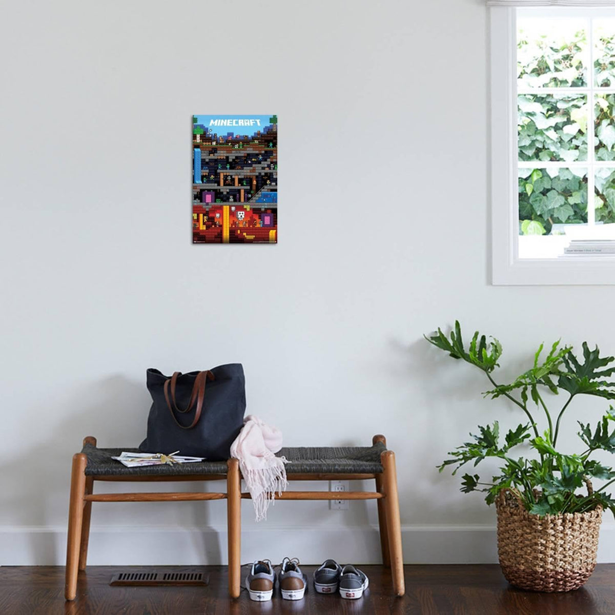 Trends International Minecraft Worldly Wall Poster – 4 Sizes & 11 Finishes - Flex Gamingproduct_type
