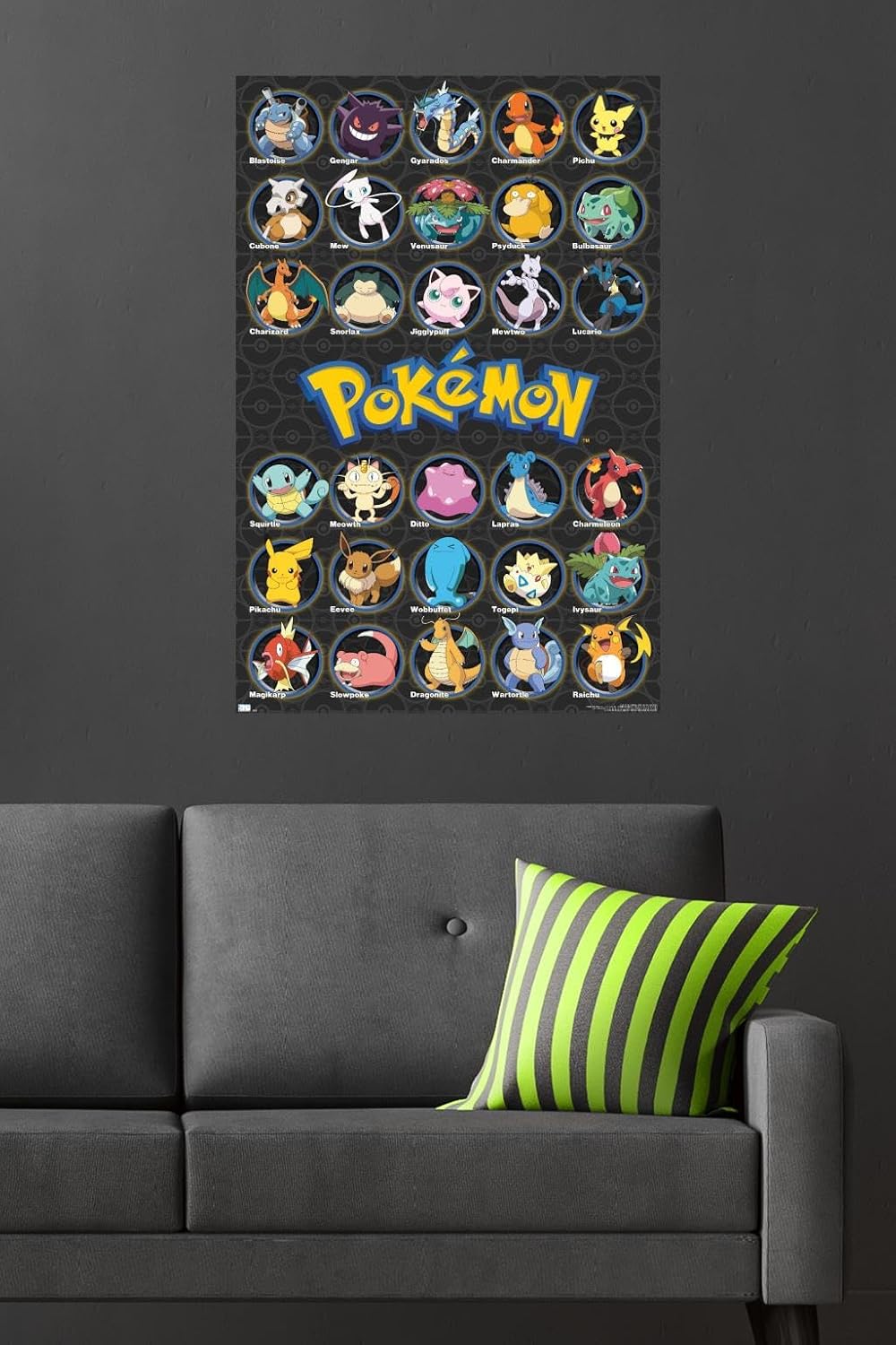 Trends International Pokémon All Time Favorites Wall Poster - Flex Gamingproduct_type