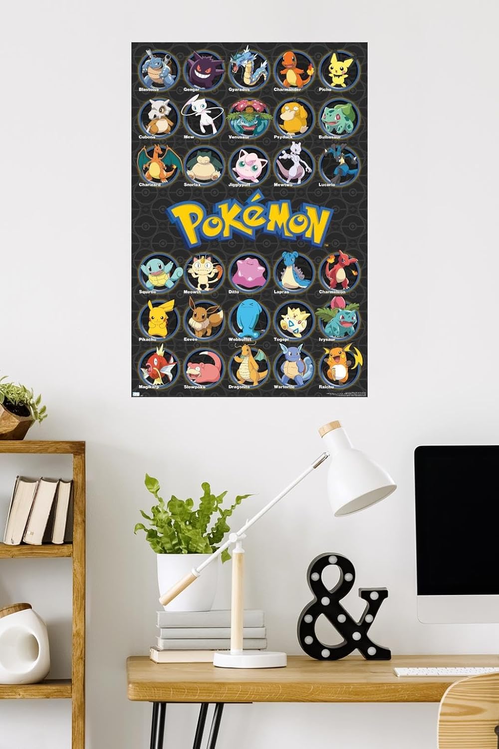 Trends International Pokémon All Time Favorites Wall Poster - Flex Gamingproduct_type