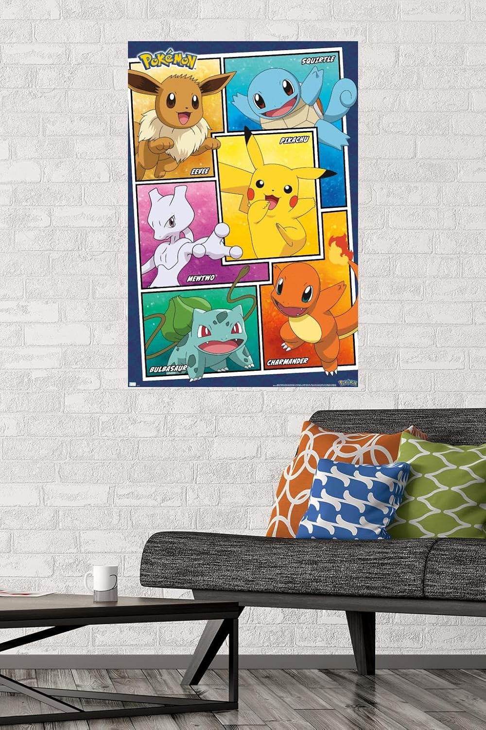 Trends International Pokémon Group Collage Wall Poster - Flex Gamingproduct_type