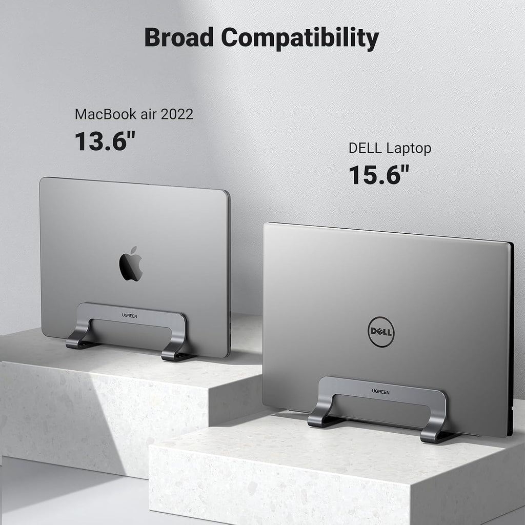 UGREEN Vertical Laptop Stand – Aluminum, 3 Colors - Flex Gamingproduct_type