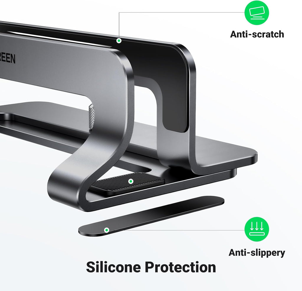 UGREEN Vertical Laptop Stand – Aluminum, 3 Colors - Flex Gamingproduct_type