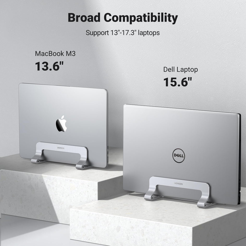 UGREEN Vertical Laptop Stand – Aluminum, 3 Colors - Flex Gamingproduct_type