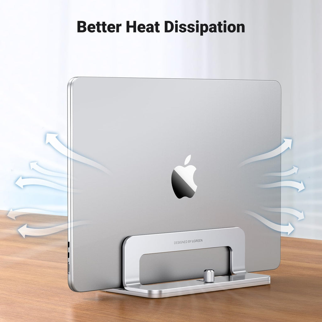 UGREEN Vertical Laptop Stand – Aluminum, 3 Colors - Flex Gamingproduct_type