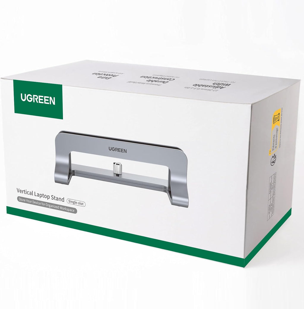 UGREEN Vertical Laptop Stand – Aluminum, 3 Colors - Flex Gamingproduct_type