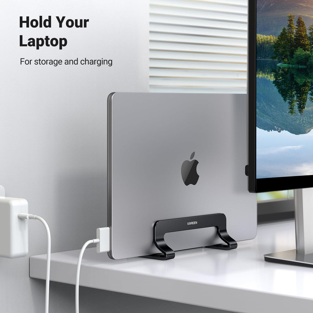 UGREEN Vertical Laptop Stand – Aluminum, 3 Colors - Flex Gamingproduct_type