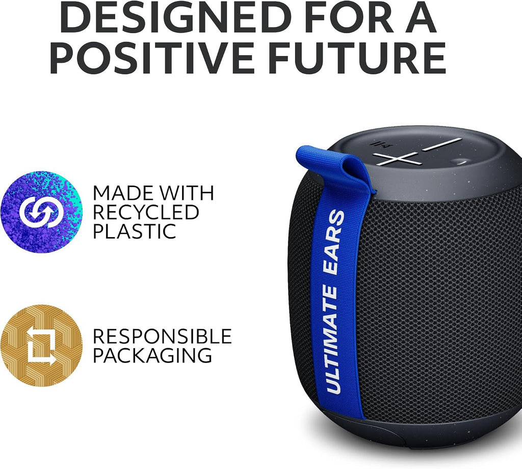 Ultimate Ears WONDERBOOM Play Waterproof Speaker - Black | Dustproof, floating, 131ft (40m) range - Flex Gamingproduct_type