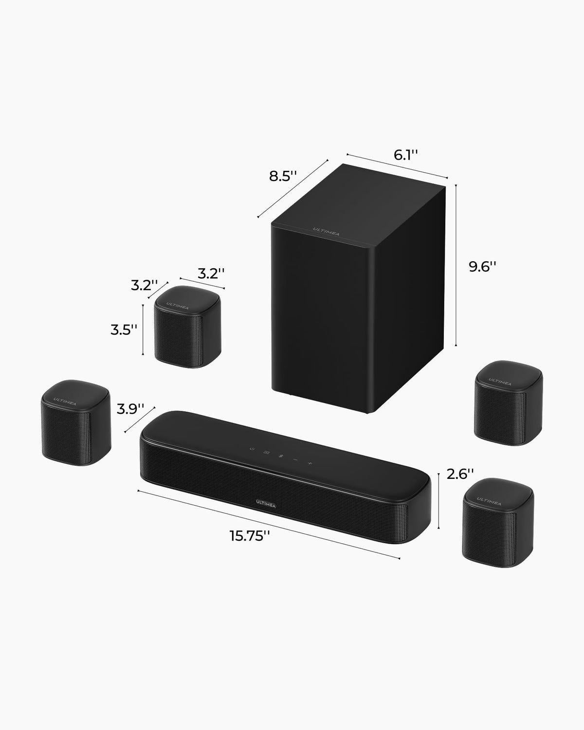 Ultimea Aura 7.1ch Dolby Atmos Surround Sound System – Aura A40, A40 Pro & A60 Pro - Flex Gamingproduct_type
