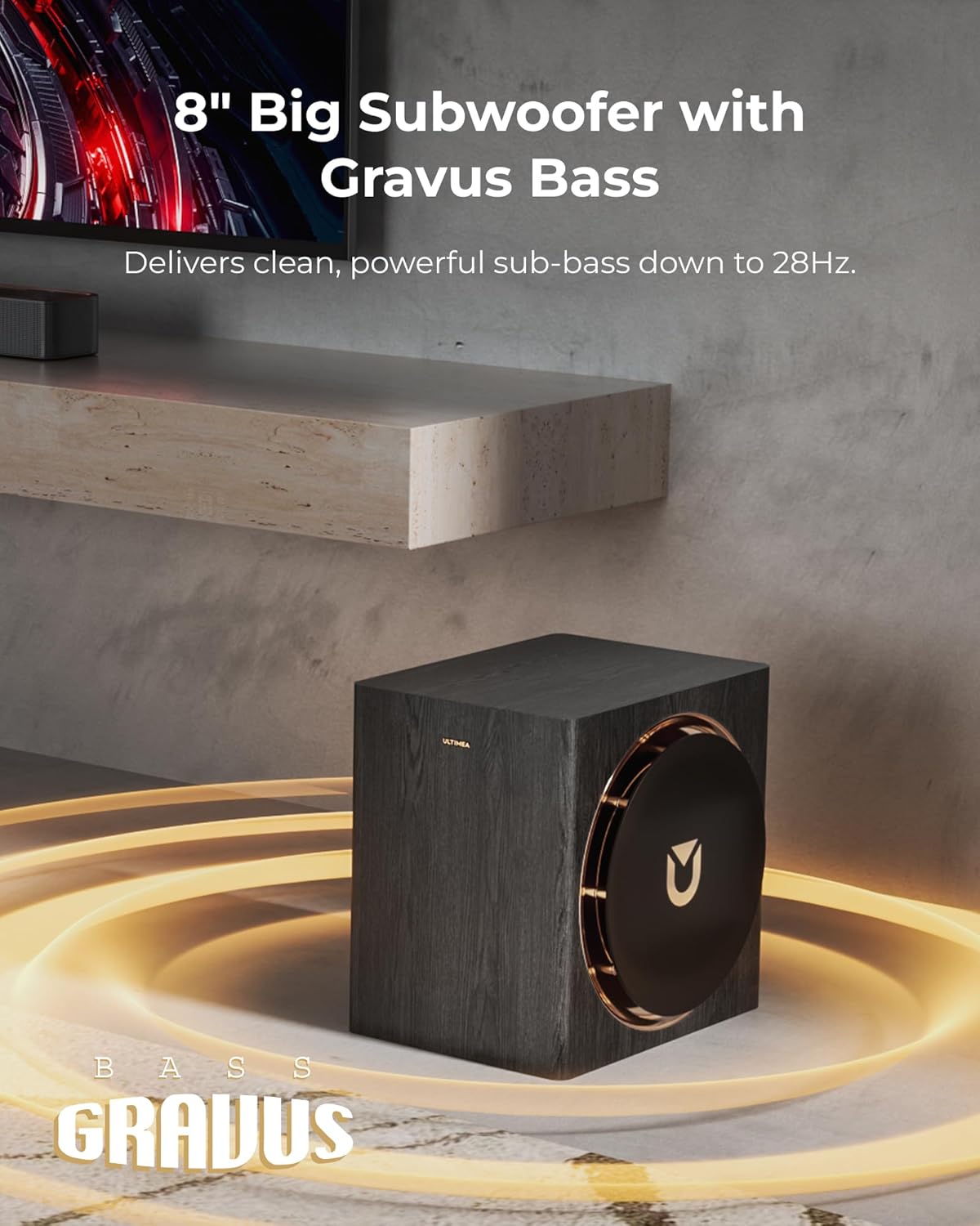 Ultimea Skywave Fully Wireless 7.1.4 Dolby Atmos Surround Sound System – F40, X40, X50, X60, X70 & X100 - Flex Gamingproduct_type