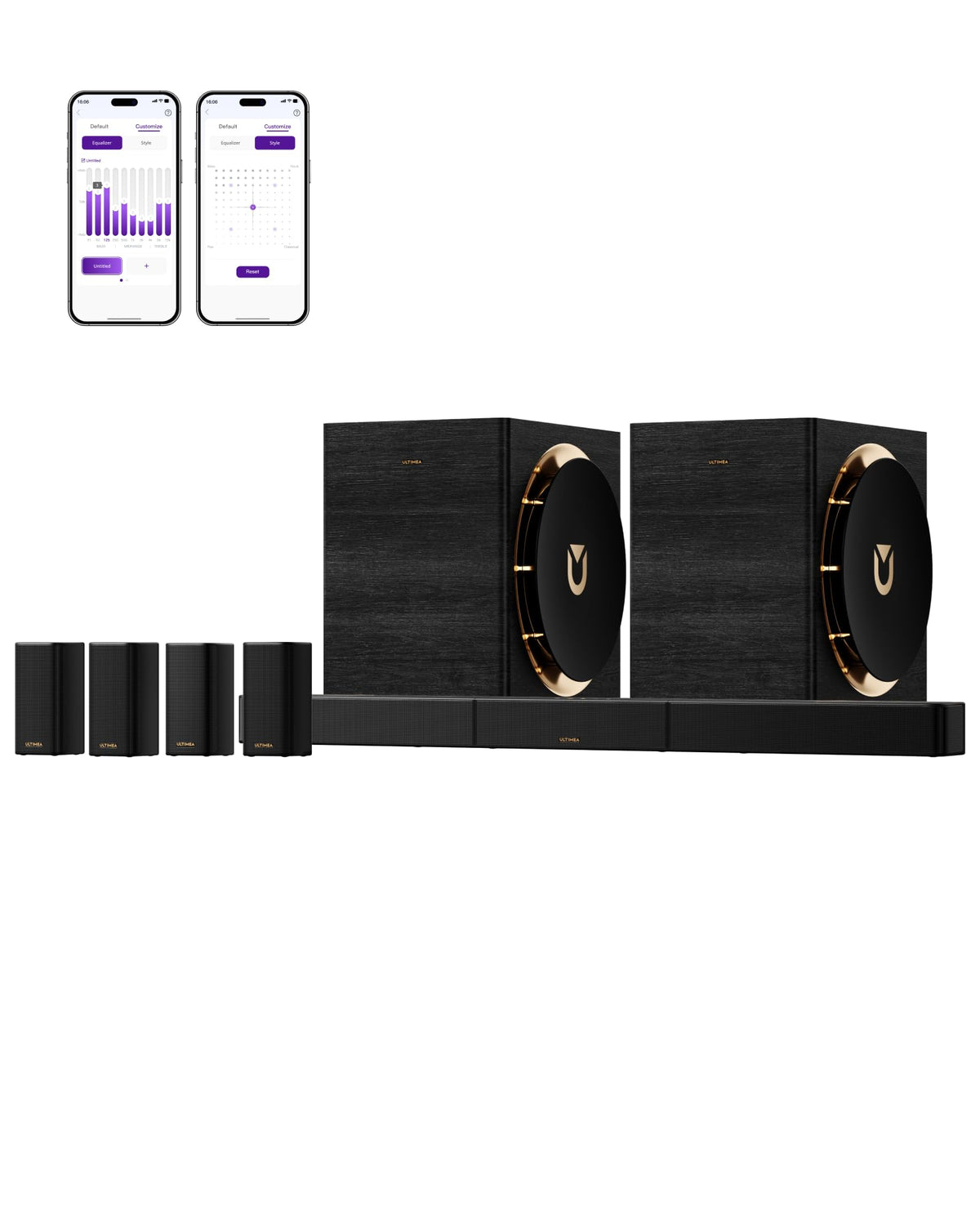 Ultimea Skywave Fully Wireless 7.1.4 Dolby Atmos Surround Sound System – F40, X40, X50, X60, X70 & X100 - Flex Gamingproduct_type