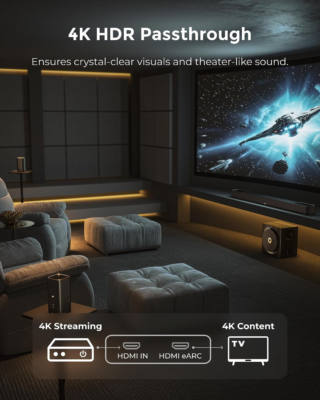 Ultimea Skywave Fully Wireless 7.1.4 Dolby Atmos Surround Sound System – F40, X40, X50, X60, X70 & X100 - Flex Gamingproduct_type