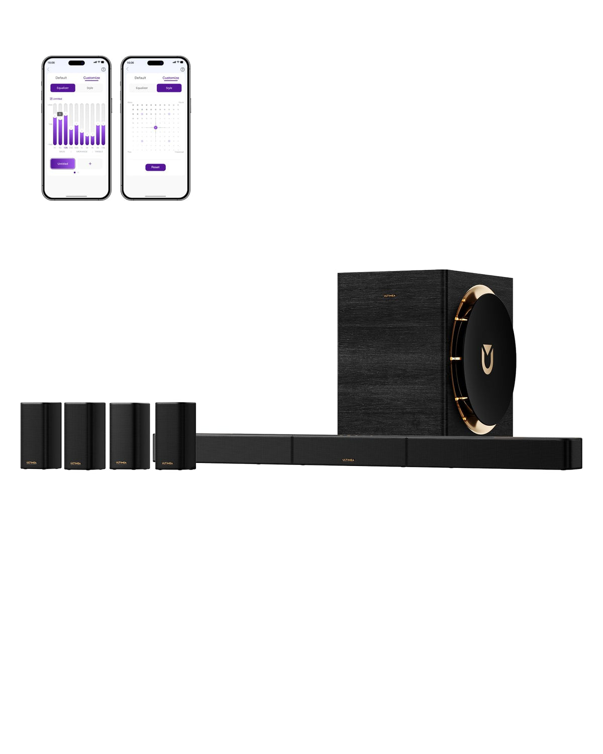 Ultimea Skywave Fully Wireless 7.1.4 Dolby Atmos Surround Sound System – F40, X40, X50, X60, X70 & X100 - Flex Gamingproduct_type