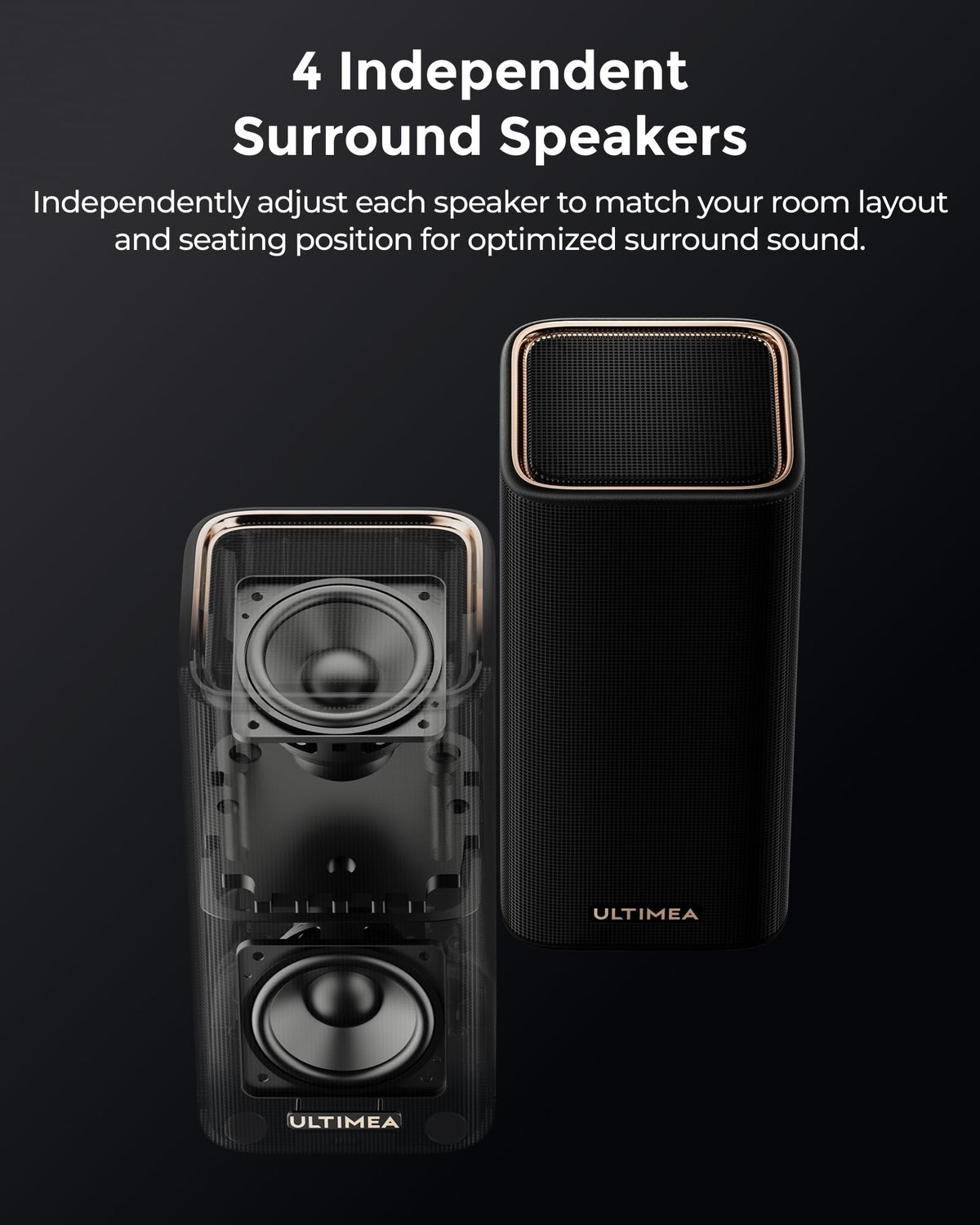 Ultimea Skywave Fully Wireless 7.1.4 Dolby Atmos Surround Sound System – F40, X40, X50, X60, X70 & X100 - Flex Gamingproduct_type