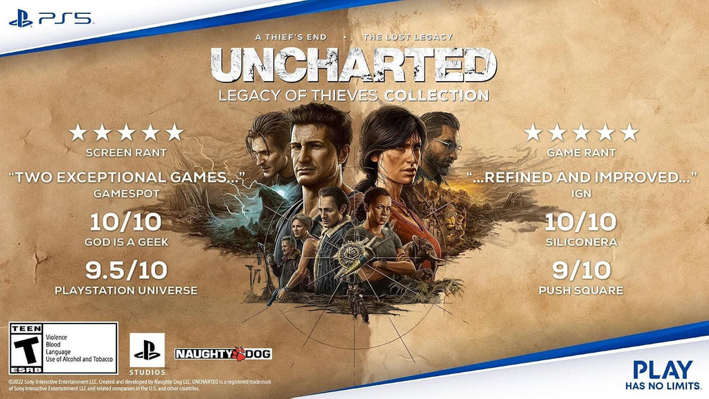 Uncharted: Legacy of Thieves Collection – PS5 - Flex Gamingproduct_type