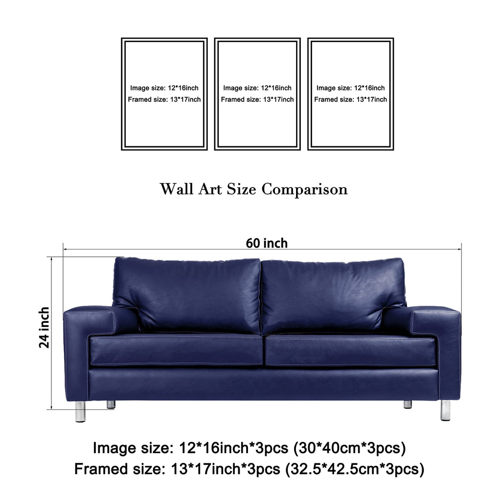 Wieco Art Cloud Tree Abstract 3-Panel Canvas Wall Art Set - Flex Gamingproduct_type