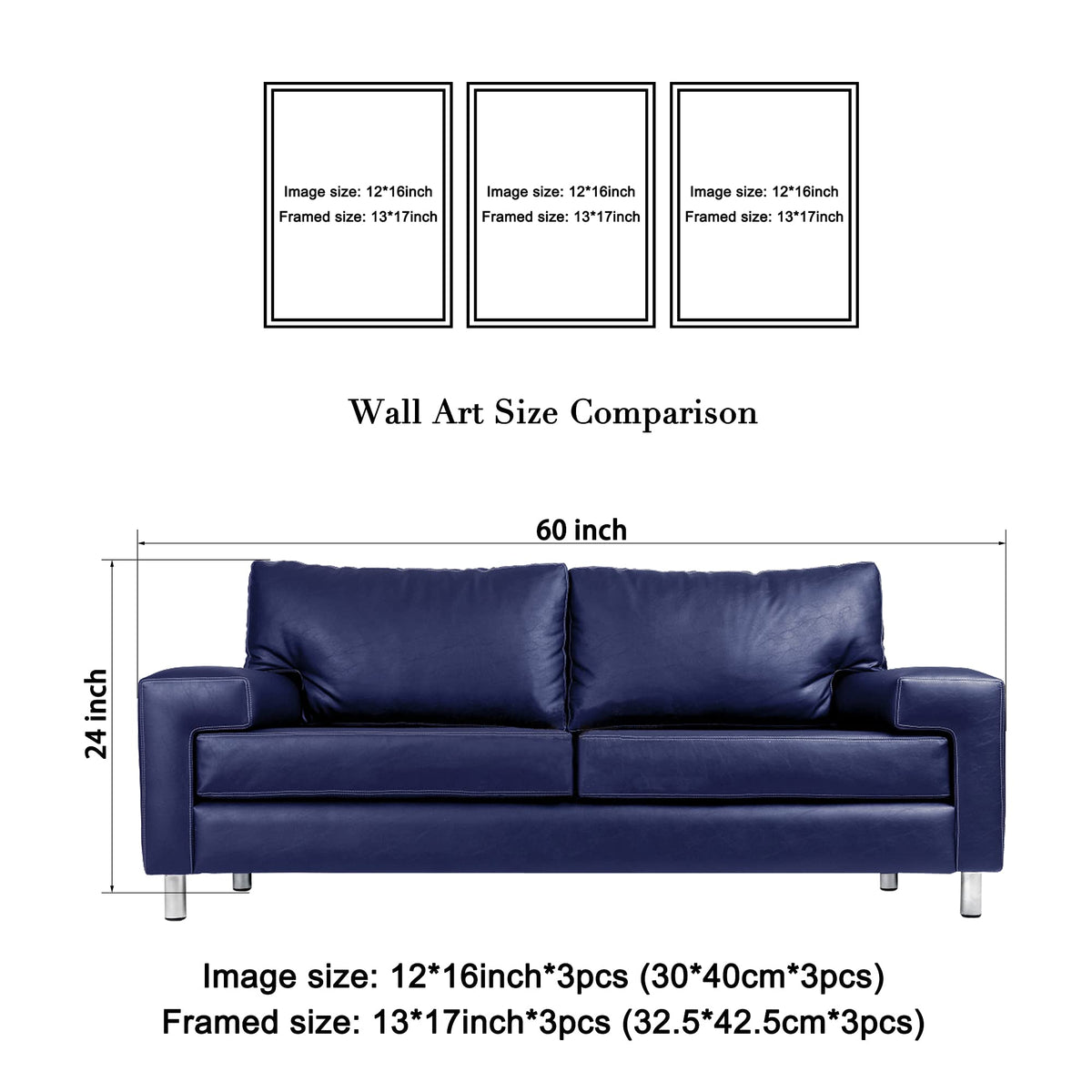 Wieco Art Cloud Tree Abstract 3-Panel Canvas Wall Art Set - Flex Gamingproduct_type